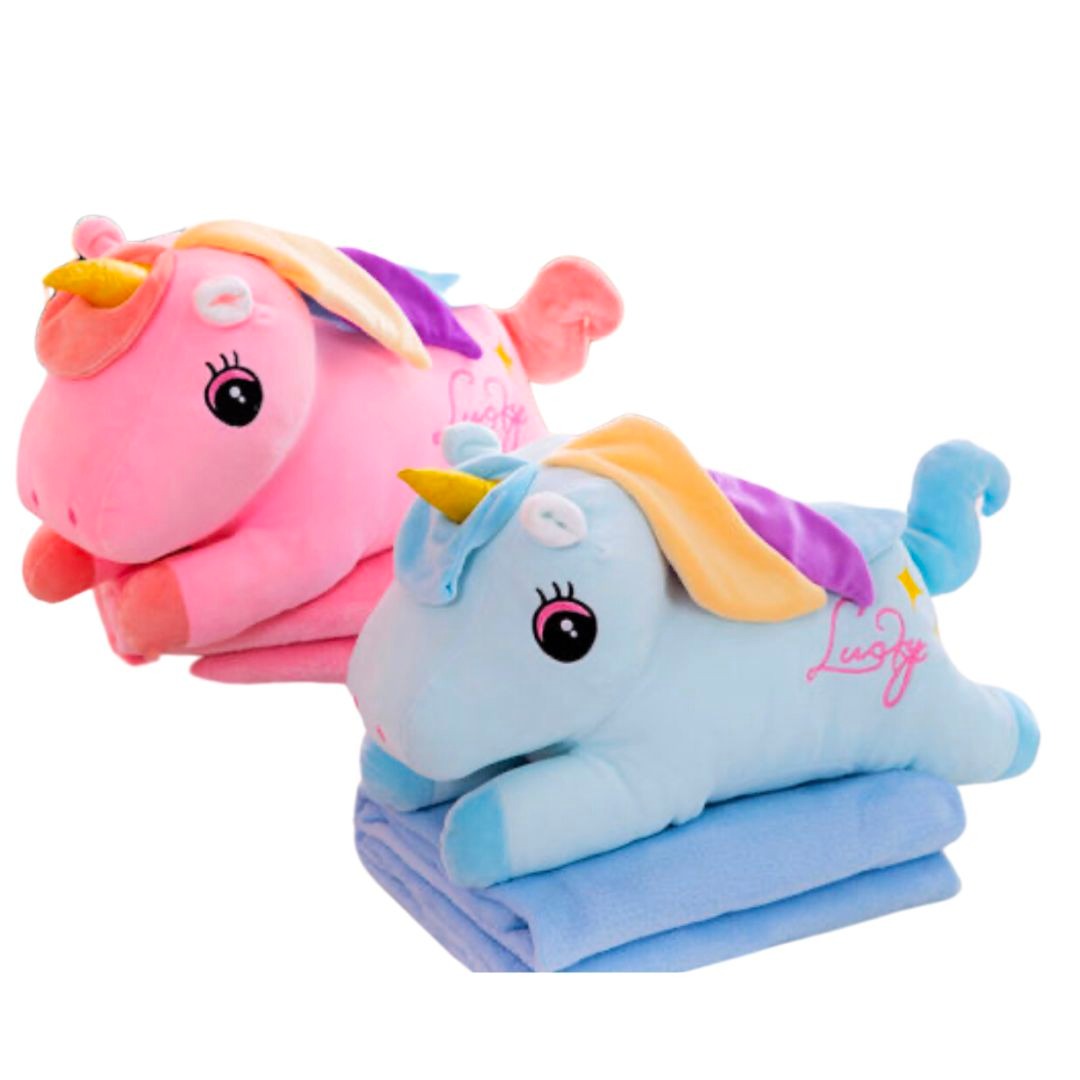 Unicorn Toy Cum Blanket Kiaans The Mini Mall