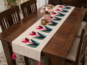 Slub Cotton Dining Runner - Image 2