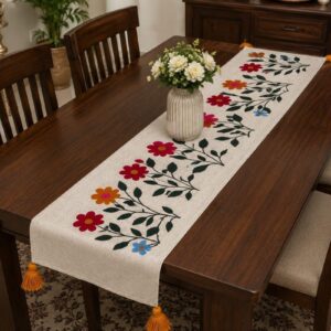 Slub Cotton Dining Runner – 12 × 72"
