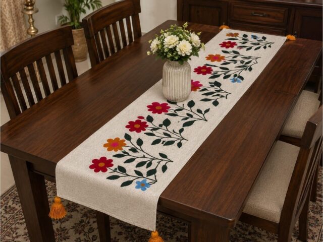 Slub Cotton Dining Runner