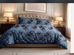 Midnight Cotton Bedsheet – King Size - Image 5