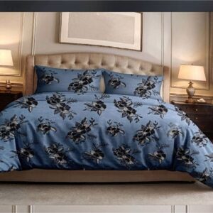 Midnight Cotton Bedsheet – King Size - Image 6