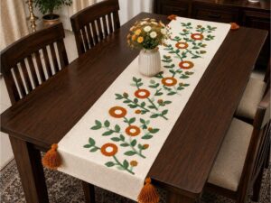 Slub Cotton Dining Runner - Image 3