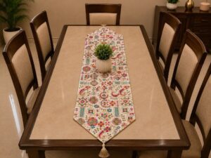 Jacquard Embroidery Dining Runner - Image 5