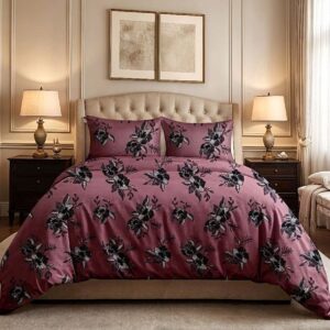 Midnight Cotton Bedsheet – King Size - Image 1