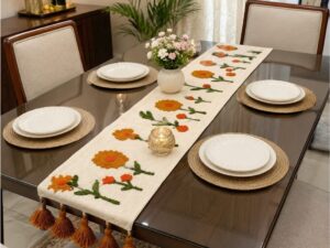 Slub Cotton Dining Runner - Image 4