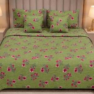 Pure Cotton Quilted 5 PC Bed Set – 90 × 108" - Image 3