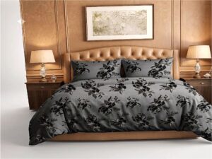 Midnight Cotton Bedsheet – King Size - Image 4