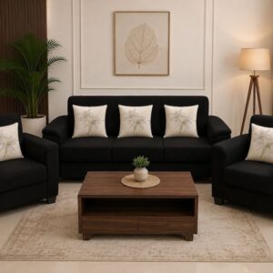 Embroidered Cushion Cover – 16 × 16"