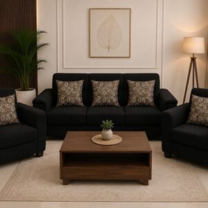 Awesome Leaf Design Cushion Cover – 16 × 16" - Image 3