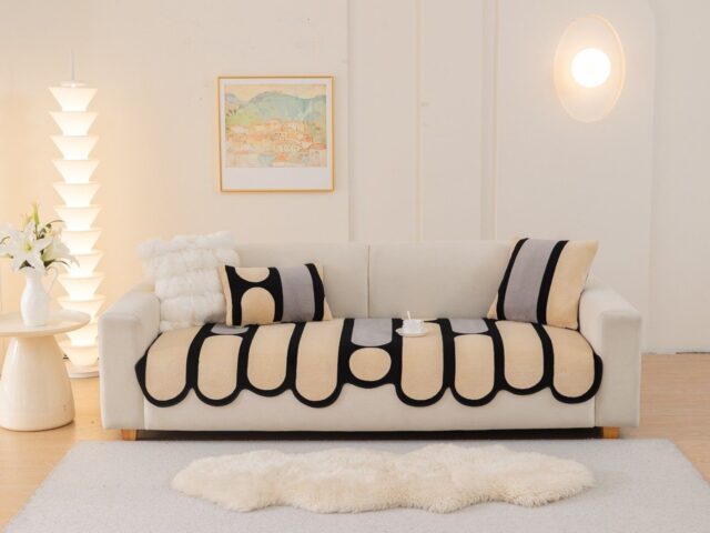 Premium Designer Sofa Cover Fabric