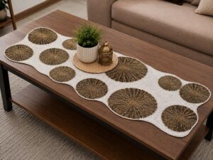 Beaded Center Table Runner - Image 2