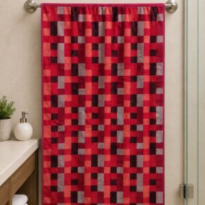 Egyptian Cotton Check Towel 30×60 Inches | Premium Bath Towel | Easy Wash