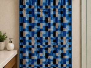 Egyptian Cotton Check Towel - Image 2