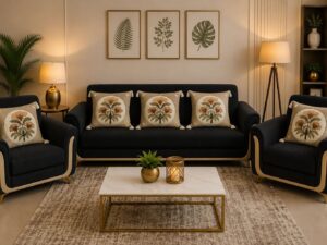 Jacquard Tassel Cushion Covers - Image 1