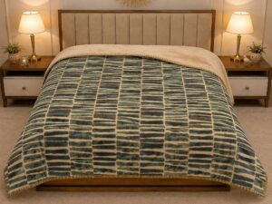 Japanese Premium Double Bed Reversible Blanket