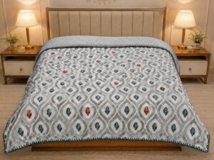 Japanese Premium Double Bed Reversible Blanket - Image 2