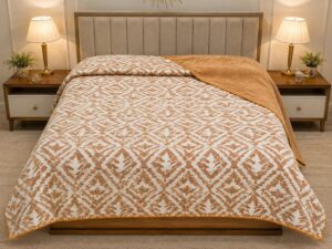 Japanese Premium Double Bed Reversible Blanket - Image 3