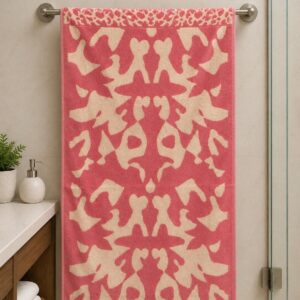 Jupiter Cotton Towel 30×60 Inches | Printed Bath Towel | Easy Wash - Image 2