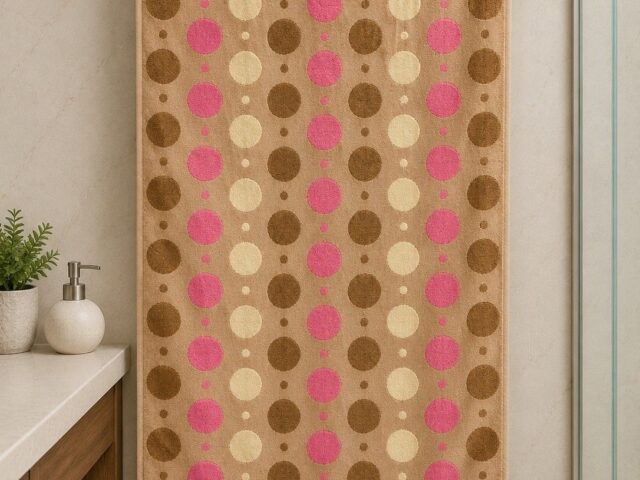 Jupiter Cotton Towel 30×60 Inches | Printed Bath Towel | Easy Wash