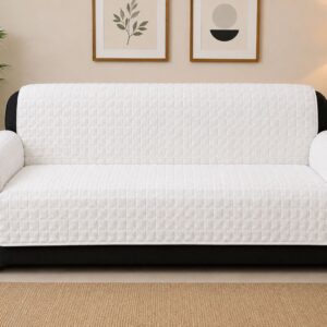 Premium Fur Sofa Cover Fabric – Checkered & Textured Designs - Image 3