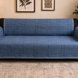 Premium Velvet Anti-Skid Sofa Cover Fabric - Image 4