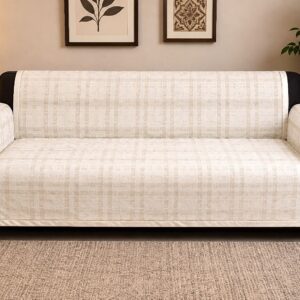 Premium Velvet Anti-Skid Sofa Cover Fabric - Image 3