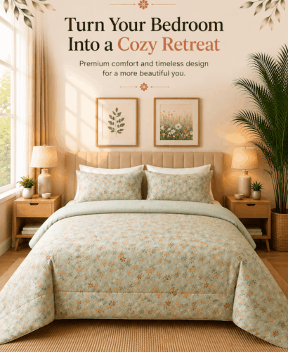 cozy bedroom retreat banner