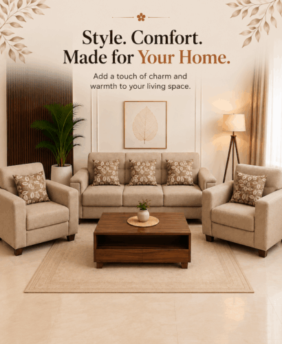 cushion and cushion cover banner