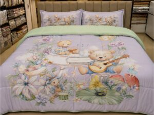 Kids Double Bed Comforter | Soft Printed Kids Comforter - Image 1