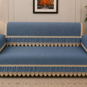 Premium Lace Sofa Cover Fabric