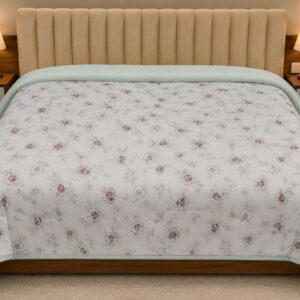 Malai Super Soft Fabric Double Bed Comforter | Floral Print - Image 3