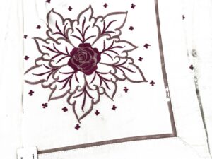Pure Cotton Embroidery Bedsheet - Image 5
